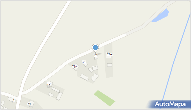 Piechoty, Piechoty, 72, mapa Piechoty