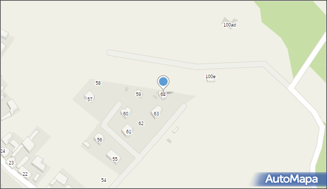 Piechowice, Piechowice, 64, mapa Piechowice