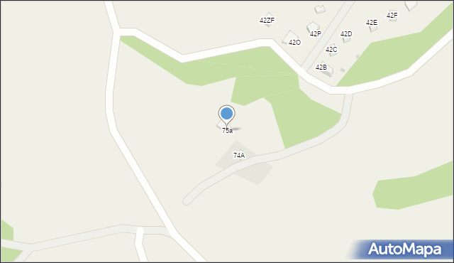 Piechowice, Piechowice, 75a, mapa Piechowice