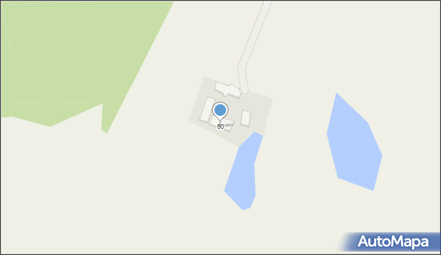 Pieckowo, Pieckowo, 60, mapa Pieckowo