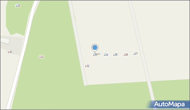 Pieczarki, Pieczarki, 133, mapa Pieczarki