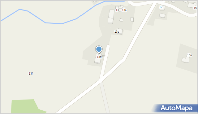 Pieczarki, Pieczarki, 13d, mapa Pieczarki