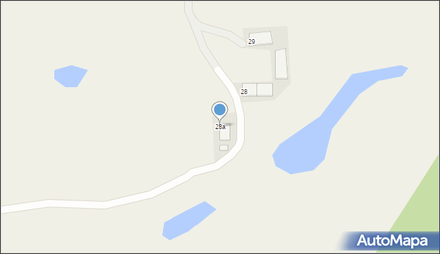 Pieczarki, Pieczarki, 28a, mapa Pieczarki