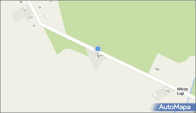 Pieczyska, Pieczyska, 78, mapa Pieczyska