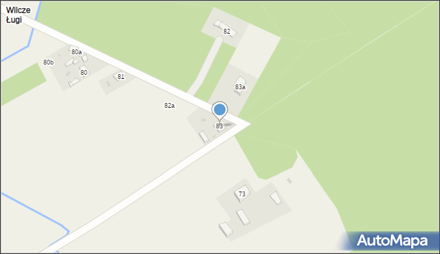 Pieczyska, Pieczyska, 83, mapa Pieczyska