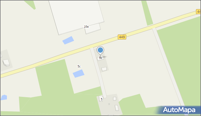 Piegonisko-Pustkowie, Piegonisko-Pustkowie, 5b, mapa Piegonisko-Pustkowie