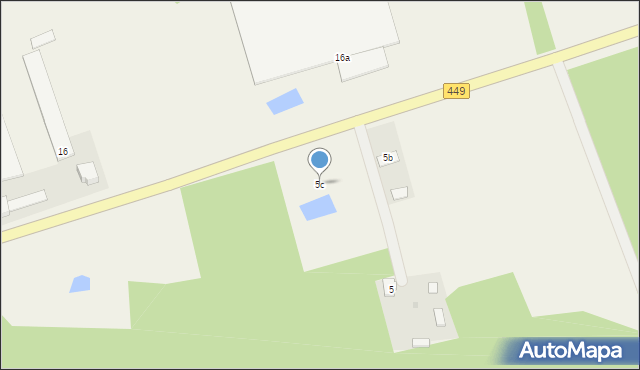 Piegonisko-Pustkowie, Piegonisko-Pustkowie, 5c, mapa Piegonisko-Pustkowie