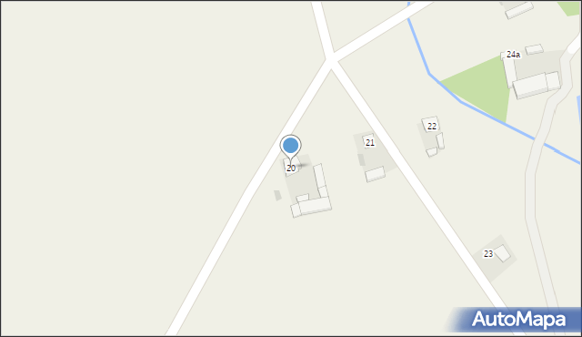 Piekacie, Piekacie, 20, mapa Piekacie