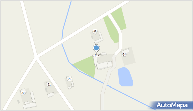 Piekacie, Piekacie, 24a, mapa Piekacie