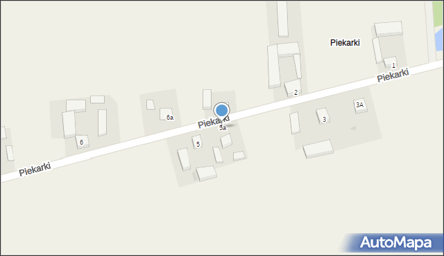 Piekarki, Piekarki, 5a, mapa Piekarki