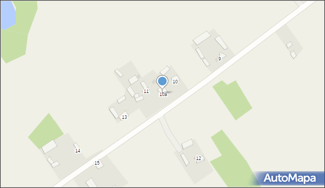 Piekarty, Piekarty, 10a, mapa Piekarty