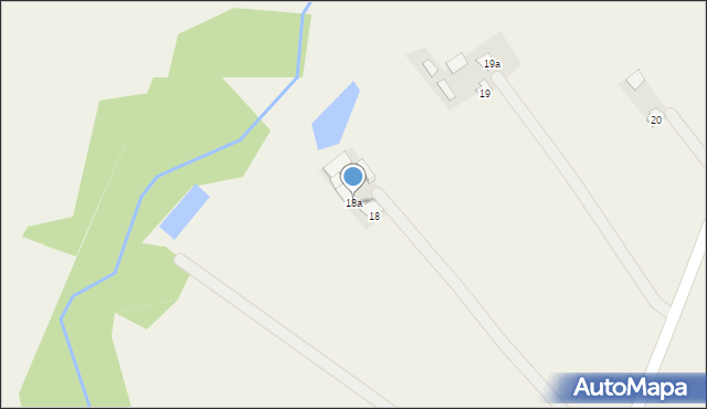 Piekarty, Piekarty, 18a, mapa Piekarty