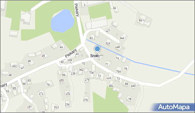 Piekary, Piekary, 120, mapa Piekary