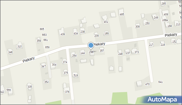 Piekary, Piekary, 236, mapa Piekary