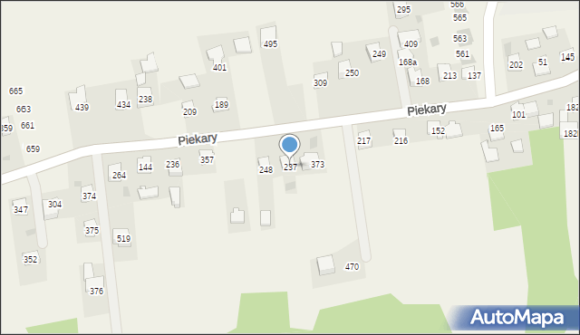 Piekary, Piekary, 237, mapa Piekary