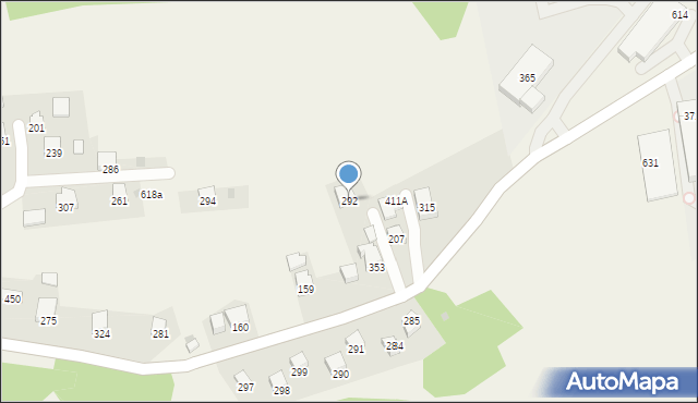 Piekary, Piekary, 292, mapa Piekary