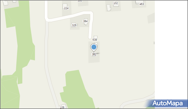 Piekary, Piekary, 381, mapa Piekary