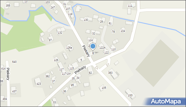 Piekary, Piekary, 6, mapa Piekary