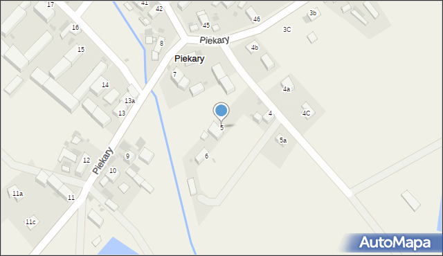 Piekary, Piekary, 5, mapa Piekary