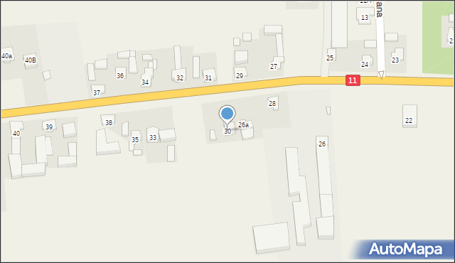 Piekarzew, Piekarzew, 30, mapa Piekarzew