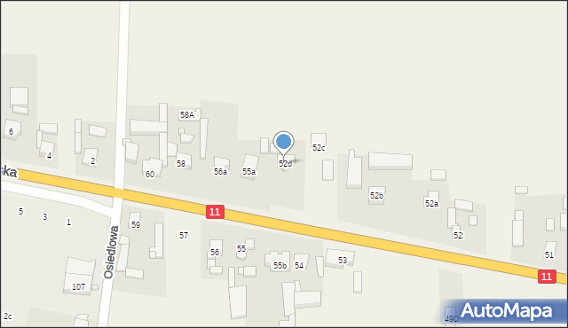 Piekarzew, Piekarzew, 52d, mapa Piekarzew