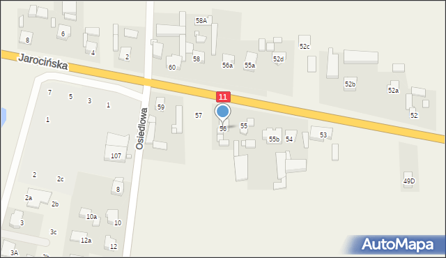 Piekarzew, Piekarzew, 56, mapa Piekarzew