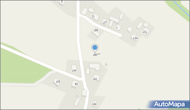 Piekiełko, Piekiełko, 190, mapa Piekiełko