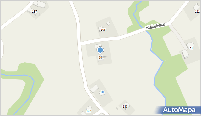 Piekiełko, Piekiełko, 39, mapa Piekiełko