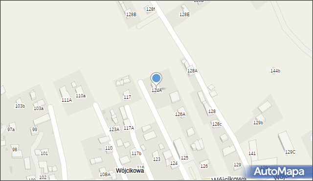 Piekielnik, Piekielnik, 124A, mapa Piekielnik