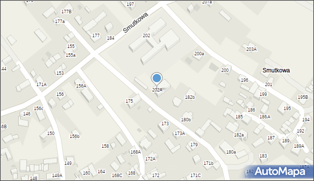 Piekielnik, Piekielnik, 202A, mapa Piekielnik