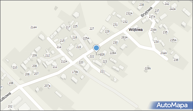 Piekielnik, Piekielnik, 224, mapa Piekielnik