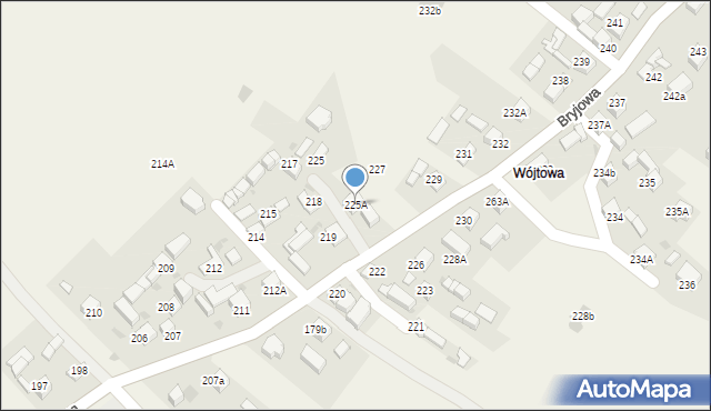 Piekielnik, Piekielnik, 225A, mapa Piekielnik