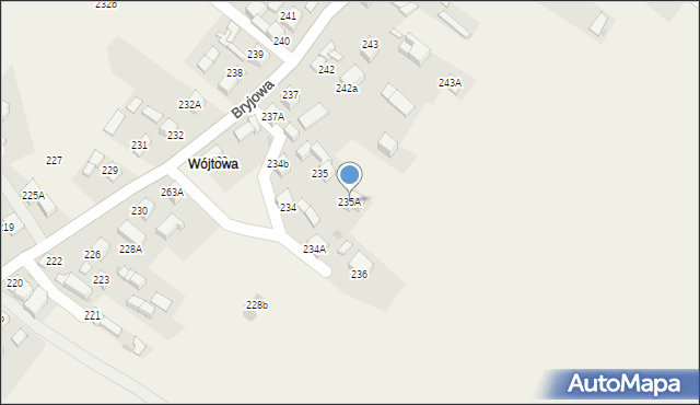 Piekielnik, Piekielnik, 235A, mapa Piekielnik