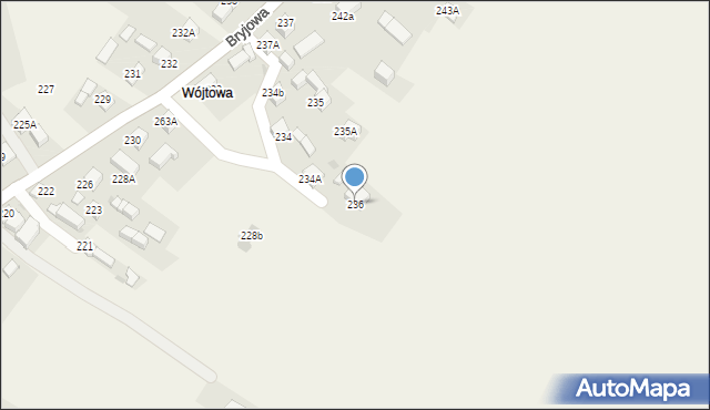 Piekielnik, Piekielnik, 236, mapa Piekielnik