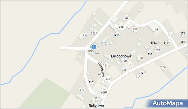 Piekielnik, Piekielnik, 341, mapa Piekielnik