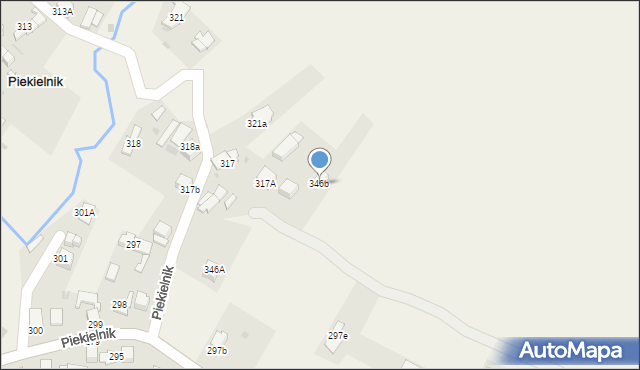 Piekielnik, Piekielnik, 346b, mapa Piekielnik
