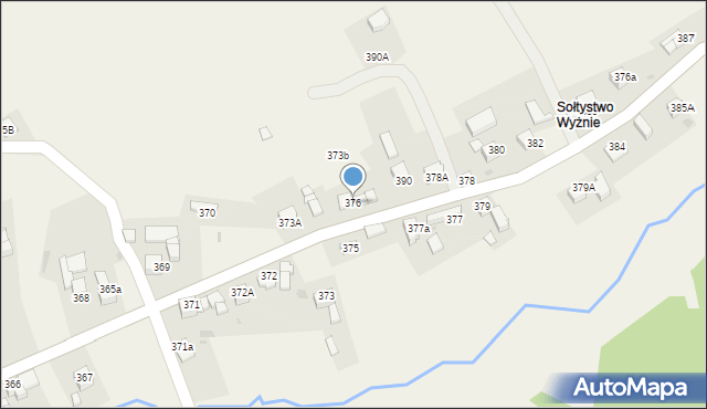 Piekielnik, Piekielnik, 376, mapa Piekielnik