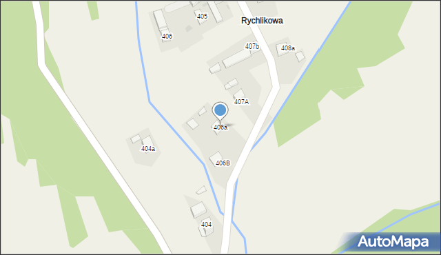 Piekielnik, Piekielnik, 406a, mapa Piekielnik