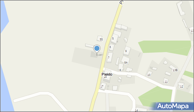 Piekło, Piekło, 57, mapa Piekło