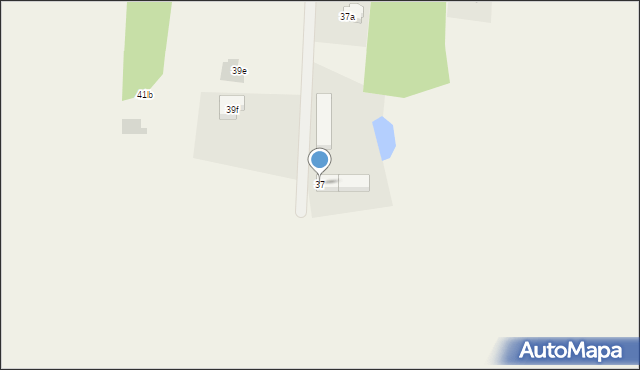 Piękocin, Piękocin, 37, mapa Piękocin