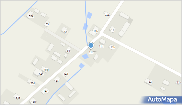 Piekut, Piekut, 11c, mapa Piekut