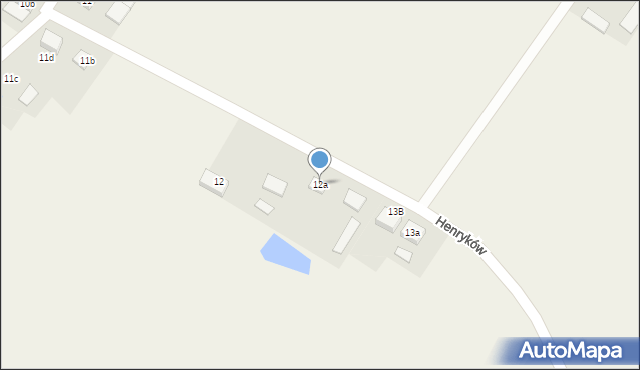 Piekut, Piekut, 12a, mapa Piekut