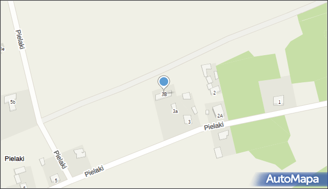Pielaki, Pielaki, 3B, mapa Pielaki