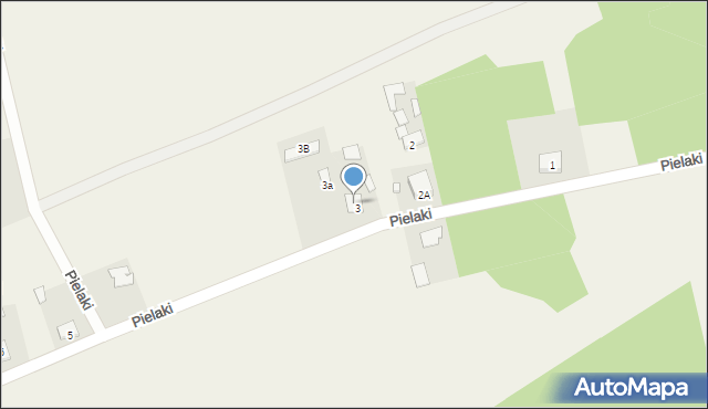 Pielaki, Pielaki, 4, mapa Pielaki