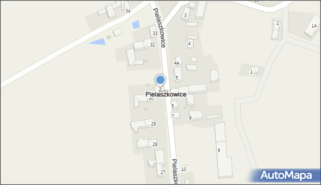 Pielaszkowice, Pielaszkowice, 31, mapa Pielaszkowice