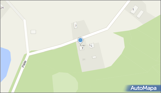Piele, Piele, 8/2, mapa Piele