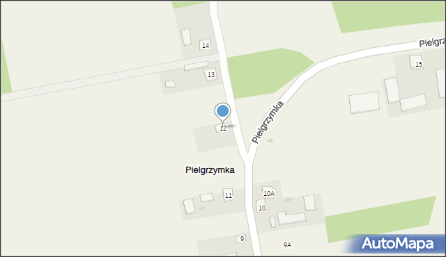 Pielgrzymka, Pielgrzymka, 12, mapa Pielgrzymka