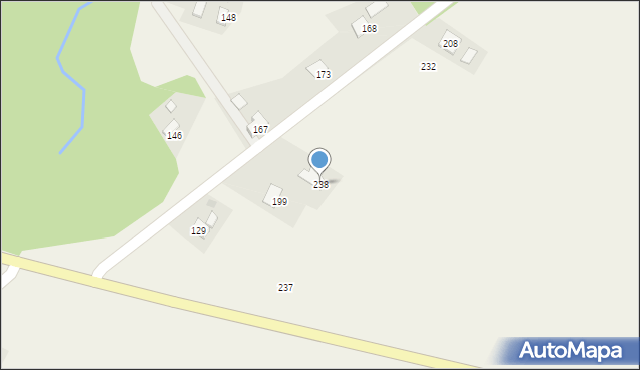 Pielgrzymka, Pielgrzymka, 238, mapa Pielgrzymka