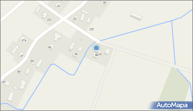 Pielgrzymka, Pielgrzymka, 94, mapa Pielgrzymka