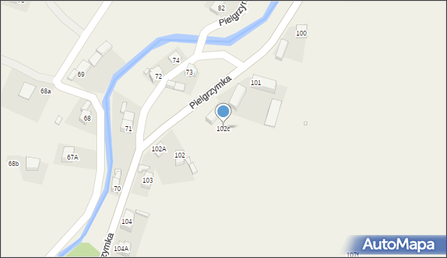 Pielgrzymka, Pielgrzymka, 102c, mapa Pielgrzymka